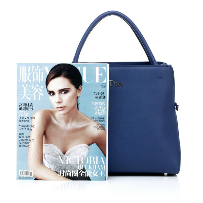 dior bar medium top handle bag calfskin 0906 blue